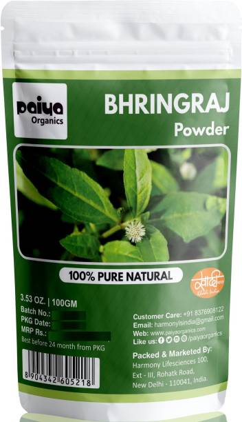 paiya organics Bhringraj Powder For Hair Care