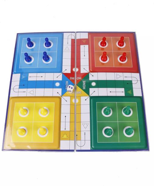 Ratnas Classic Strategy Game Ludo with Snakes & Ladders for Kids (Big)… Party & Fun Games Board Game