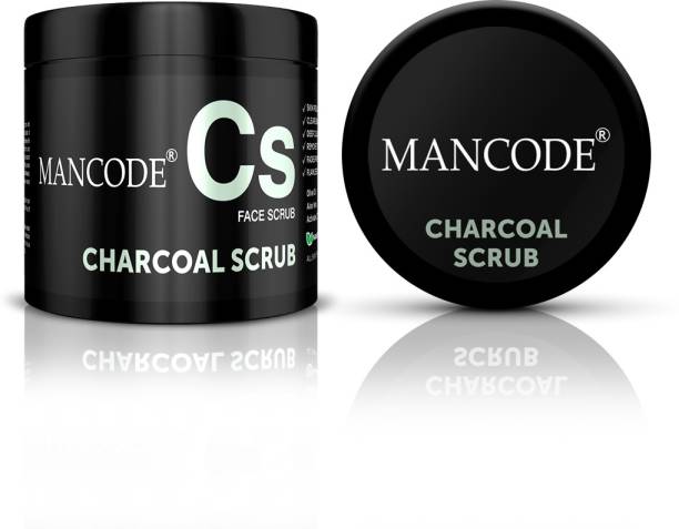 MANCODE Charcoal Scrub, 100gm Scrub