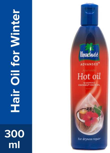 Parachute Advansed Ayurvedic Hot Oil, Warming Coconut Hair Oil, Frizz Free Hair  Hair Oil Price in India