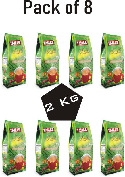 Tamas gold tea 250 gm (pack of 8) Black Tea Pouch