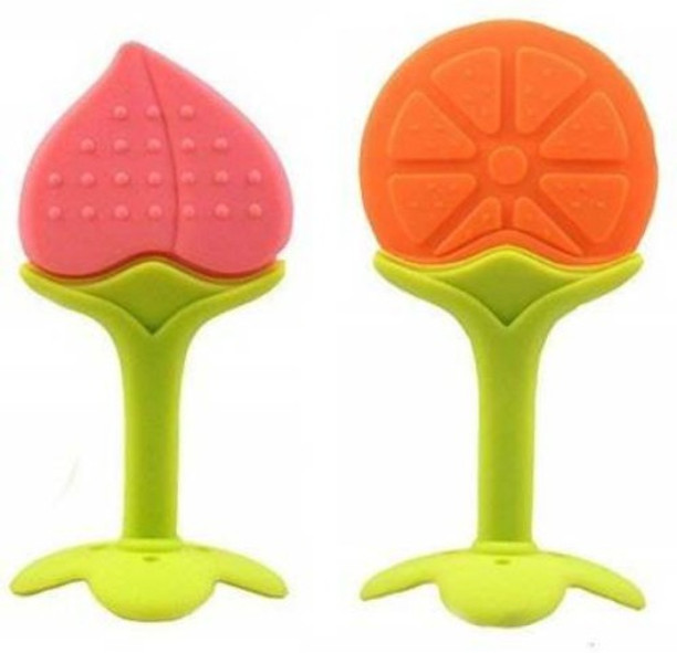 strawberry teether pacifier