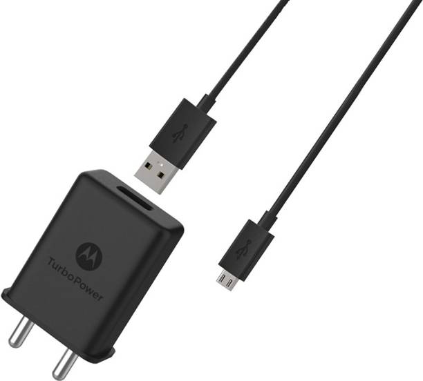 MOTOROLA 15 W 2.4 A Mobile SJ5991 Qualcomm 3.0 TurboPower 15W 3.0 A Charger with Detachable Cable