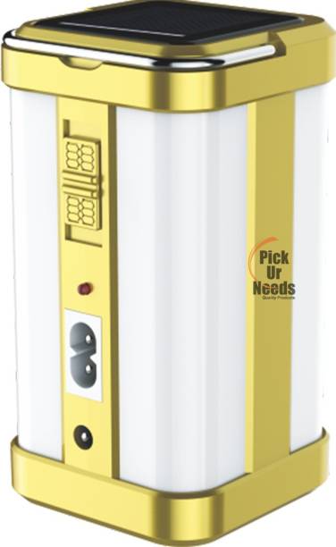 Pick Ur Needs Home Emergency Light 4 Side Tube with Solar Extra Bright Light Emergency Light (Multicolor) Solar Light Set