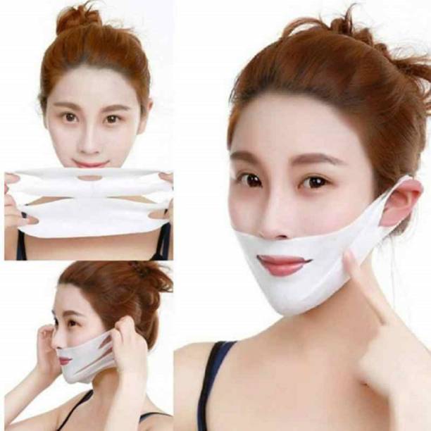 MS WORLD V Shape Double Line Chin Face Lifting 4D Mask  Face Shaping Mask