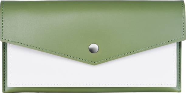 Casual Green  Clutch  - Regular Size Price in India