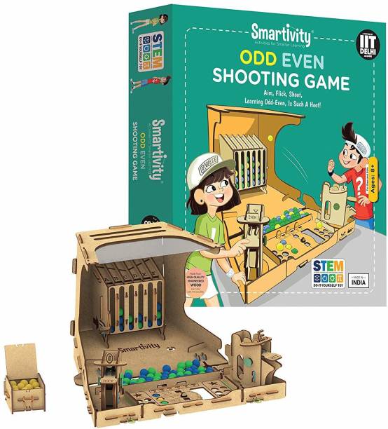Smartivity odd Even Shooting Game DIY, Educational, Learning, Building and Construction Toy