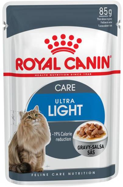 Royal Canin Ultra Light 1.02 kg (12x0.09 kg) Wet Adult Cat Food