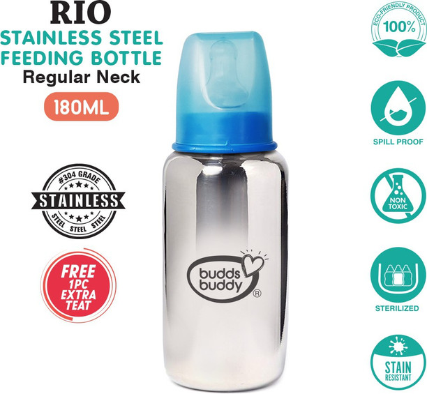 stainless steel feeding bottle flipkart