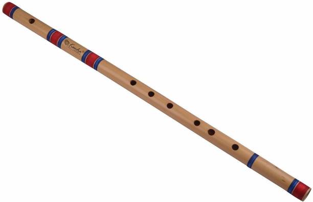 Kanha E Scale Natural Base Bamboo Flute Musical Instrument (Bansuri) Bamboo Flute