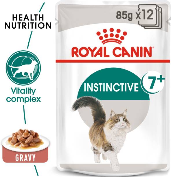 Royal Canin Instinctive 7+ 1.02 kg (12x0.09 kg) Wet Adult Cat Food