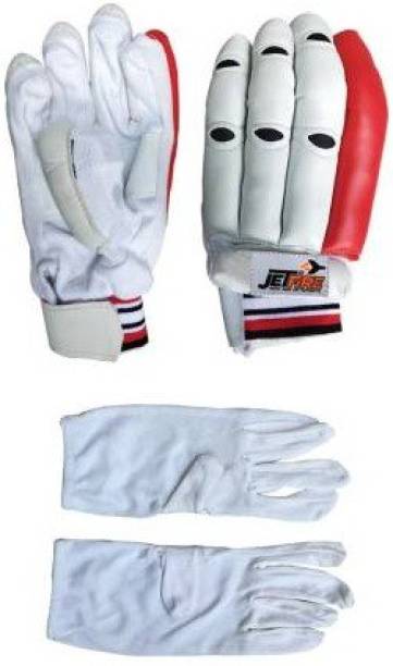JetFire Basic Youth Batting Gloves Combo Inner Gloves (Age Group 8-12 Year) Wicket Keeping Gloves