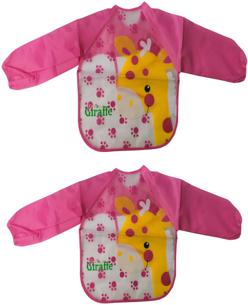 baby feeding bibs with sleeves