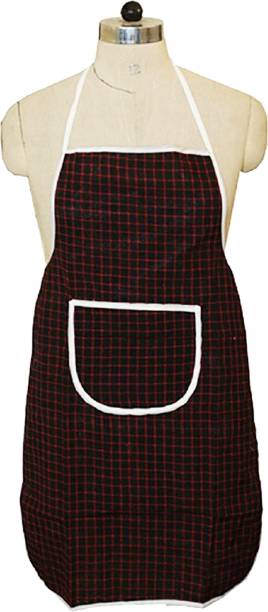 KUBER INDUSTRIES Cotton Home Use Apron - Free Size