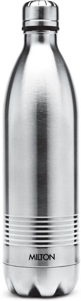 MILTON Insulated Steel Bottles Thermosteel Duo 750 Ml DLX Silver 750 ml Flask