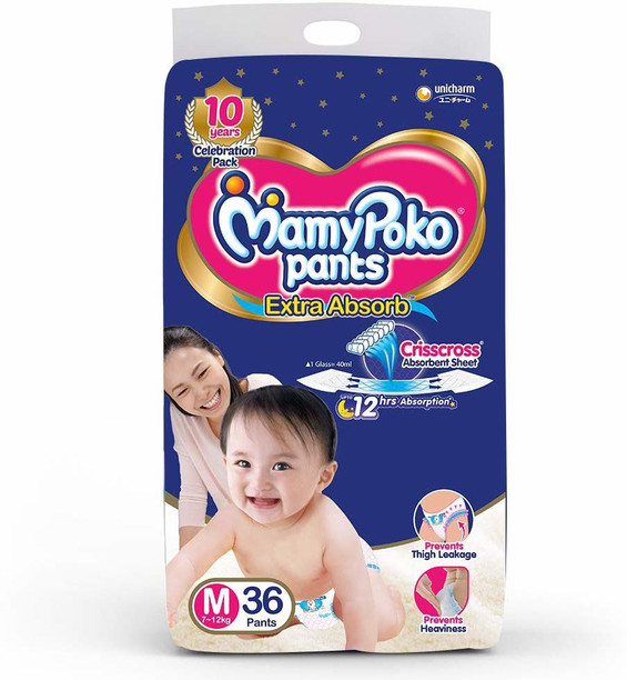 baby diapers medium size flipkart