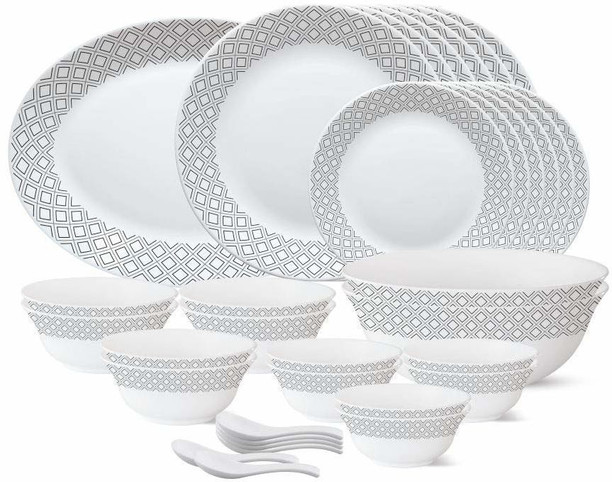 dinner set glassware