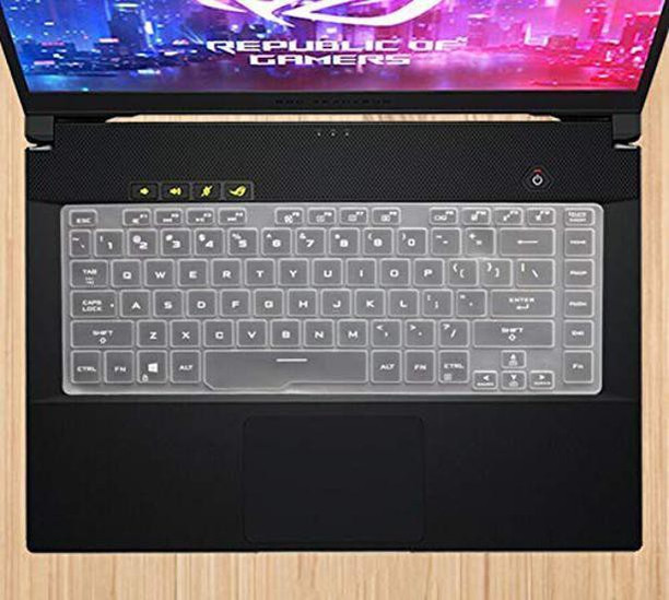 Electronics Saco Keyboard Protector Silicone Skin Cover For Dell Inspiron 5558 Xin9 15 6 Inch Laptop Transparent Keyboard Skins