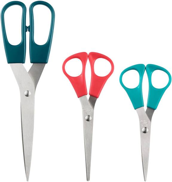 IKEA Home and Kitchen Multi-Purpose Utility Stainless Steel Scissors Set of 3 Steel All-Purpose Scissor