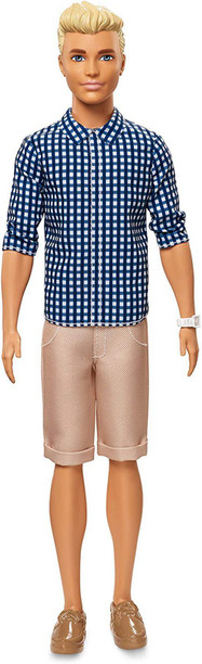 barbie ken fashionistas preppy check doll