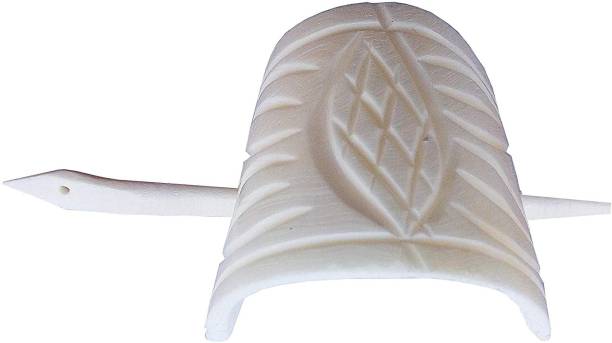 salvusappsolutions Marble Handmade Leaf Design Hair Barrette with Slide Stick For women girls hair accessories hair clip and clutches juda stick hair pin marble hair juda pin Bun Stick