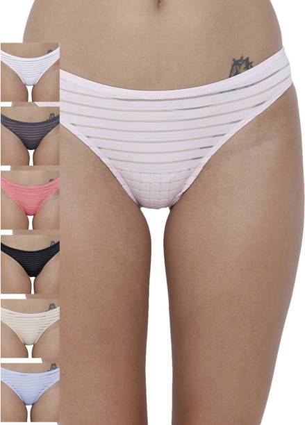 BASIICS by La Intimo Women Bikini Multicolor Panty