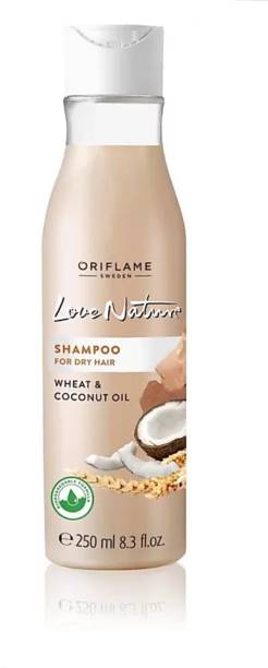 Oriflame Sweden Love Nature Shampoo For Dry Hair Wheat & Coconut Oil