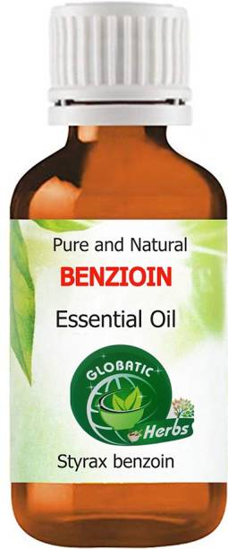 GLOBATIC Herbs BENZOIN Essential Oil (10ml)-Styrax benzoin pure, & 100% undiluted