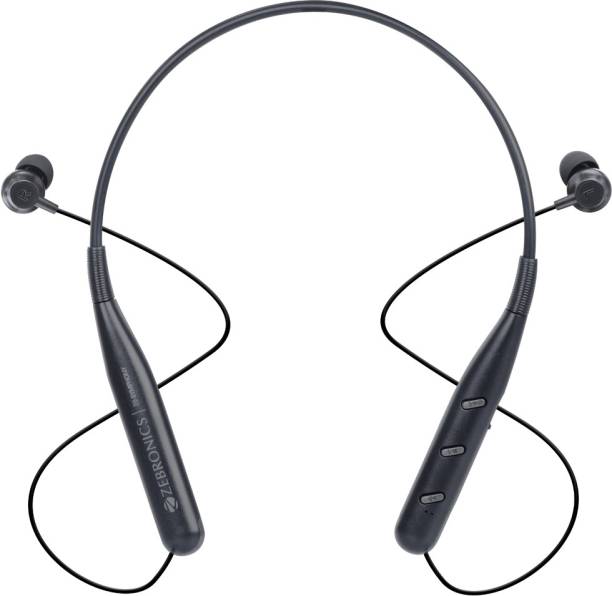 ZEBRONICS ZEB-SYMPHONY wireless neckband earphone with BT v5.2, 13H backup Bluetooth Headset