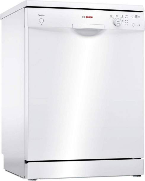 BOSCH SMS24AW00I Free Standing 12 Place Settings Intensive Kadhai Cleaning| No Pre-rinse Required Dishwasher