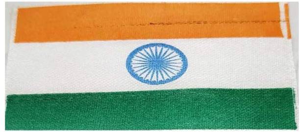 salvusappsolutions indian flag A-Foldable Table Miniature Flag