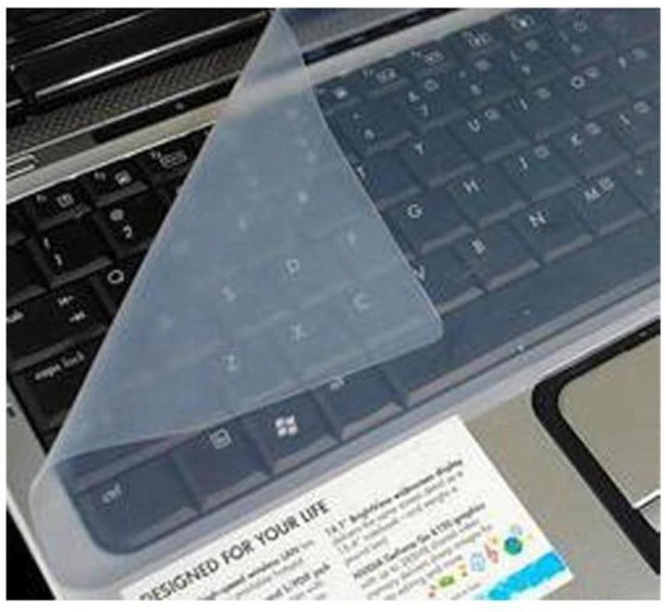 Black//Clear Saco Chiclet Keyboard Skin for Mac Book Air 13