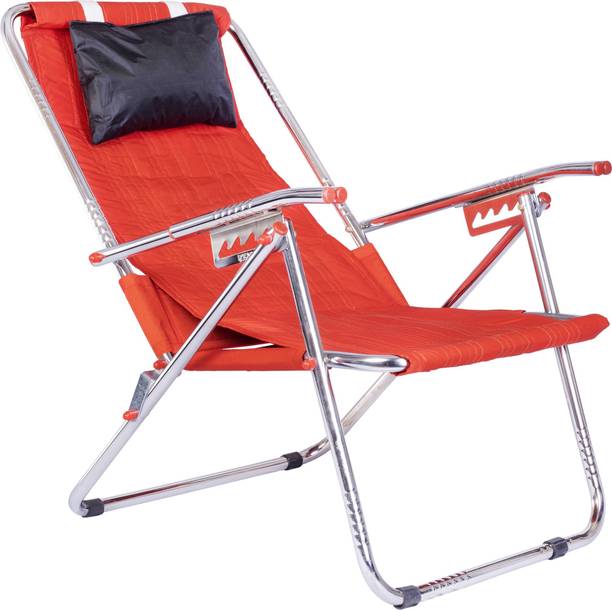 Patelraj Folding Relax Aram Chair Metal Living Room Chair