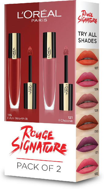 loreal lipstick shades