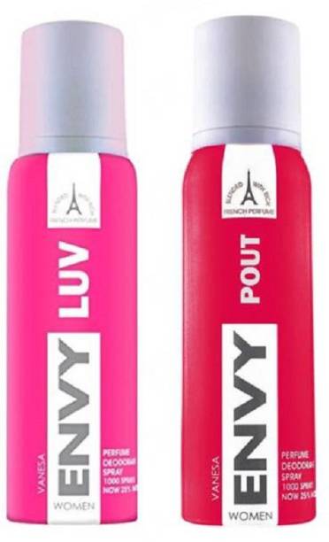 ENVY Deodorant Spray (120 Ml Each) Deodorant Spray  -  For Women