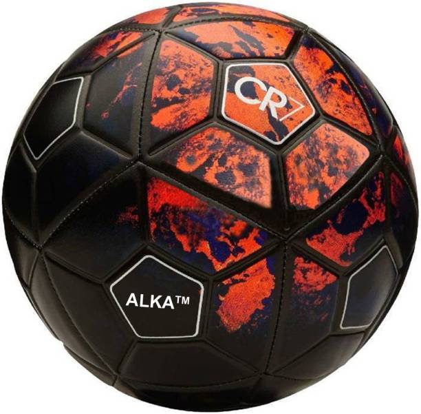 ALKA CR RED 7 HAND STITCHED FOOTBALL SIZE 5 Football - Size: 5