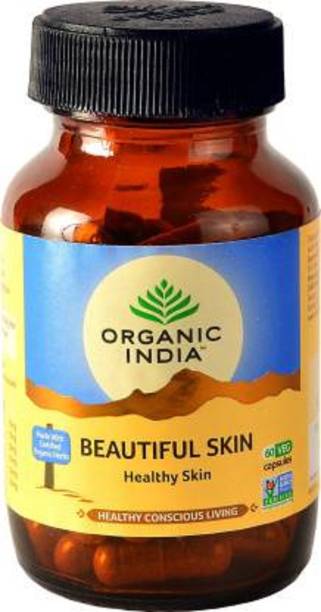ORGANIC INDIA Beautiful Skin 60 Capsules Bottle (60 No)