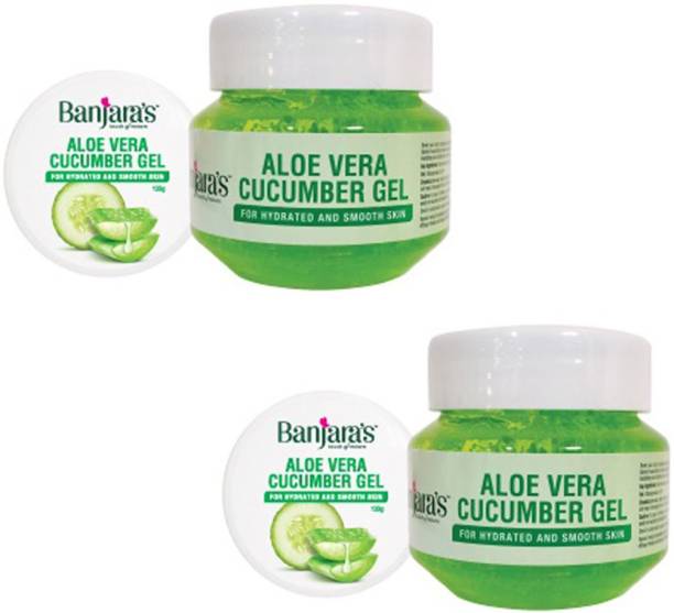 Banjara's Aloe Vera Cucumber Gel (Pack of 2)