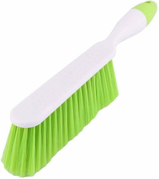 Trimurti Sofa, Car, Carpet Cleaner Long Bristle Carpet Upholstery with hard bristles home dust Cleaning Brush For Home Plastic Wet and Dry Brush (1pcs. green) Nylon Dry Brush