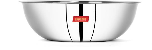 Sumeet Cook Smart TriPly Stainless Steel Tasra - 1.5Ltr - 20Cm Kadhai 20 cm diameter 1.5 L capacity