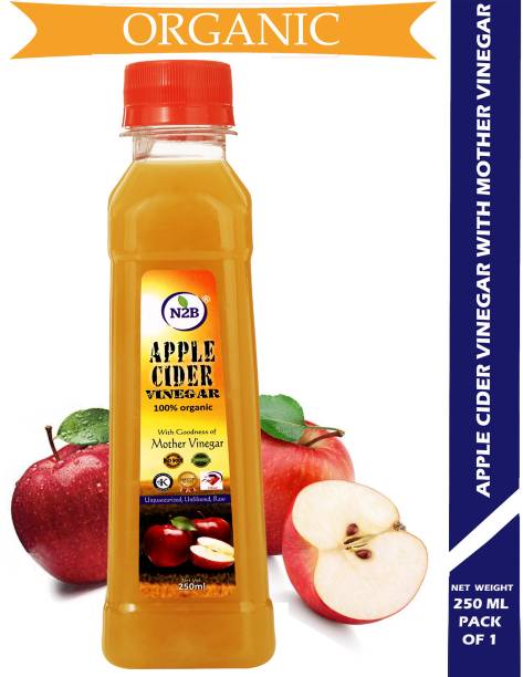 N2B Organic Apple Cider Vinegar 250ml Pack of 1 Vinegar