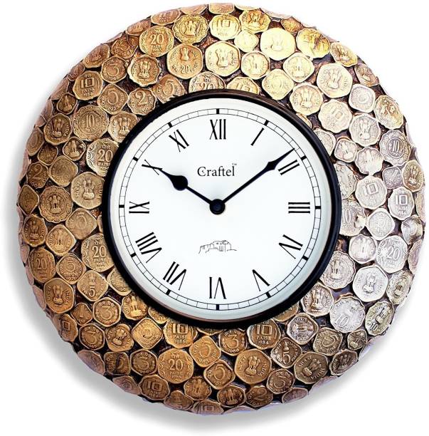 Craftel Analog 30 cm X 30 cm Wall Clock
