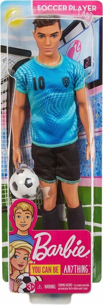 barbie soccer player doll