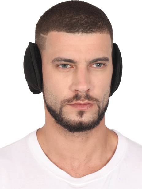 FabSeasons Headwear Faux Fur Ear Muffs / Ear Warmers - Behind The Head Style Winter Earmuffs for Men, Pack of 2 Ear Muff