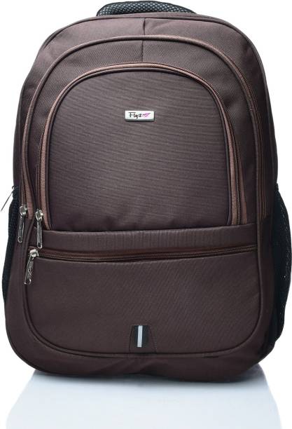 FLYIT Rich Chocolate Brown Laptop Backpack 32 L Backpack