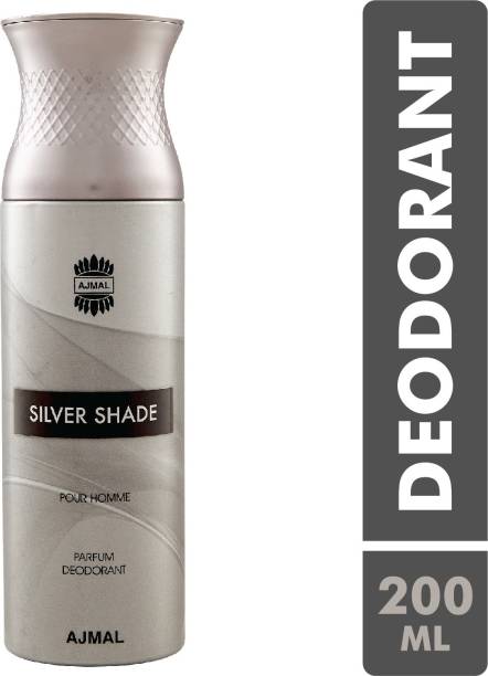 Ajmal Silver Shade Homme Deodorant 200 ml Deodorant Spray  -  For Men
