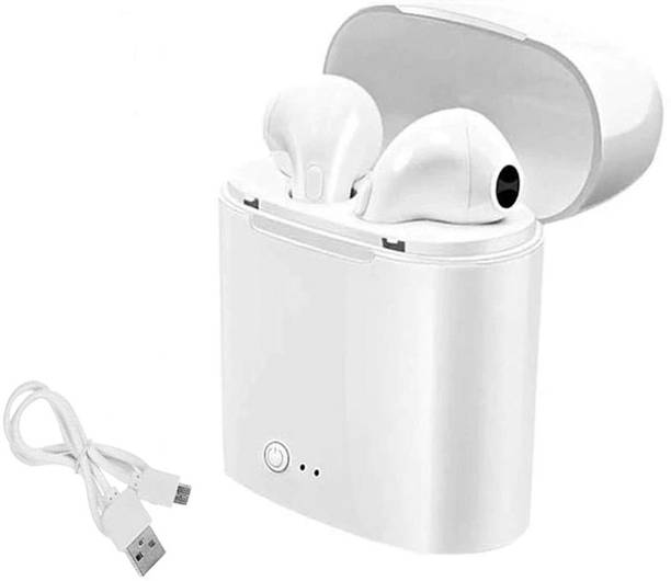 Top Headset For Mobile Phone cheap price 5stars Flipkart in India 90 CASADOMANI i7S Twins Ear with Charging Box Bluetooth Bluetooth Headset