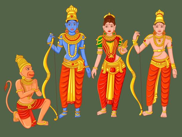 Ramayana Poster |God Poster for Room|Religious Poster|Poster for any Room|HD Poster for Home, Paper Print