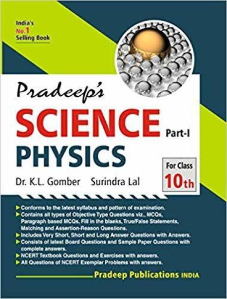 Pradeep's Science Part I (Physics) for Class 10