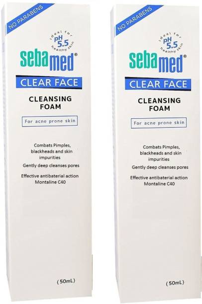 Sebamed Clear Face Foam  Pack 50 x 2 Face Wash